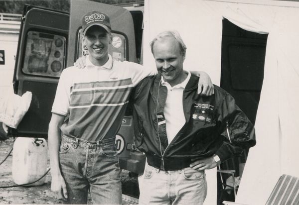 Kouvola SM 125cc -89 Ari Nevala ja Matti Tarkkonen